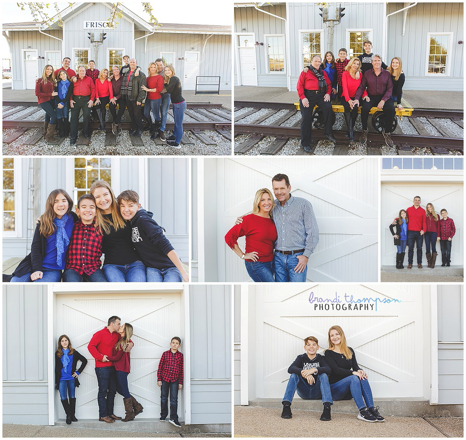 extended family session in frisco, tx